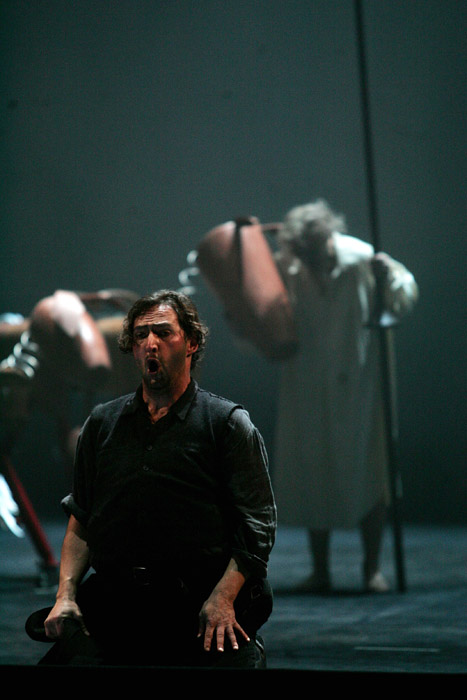 Acte V,  Luiz Molz (Sancho Pana), Jules Massenet, "Don Quichotte", Ljubljana 2007