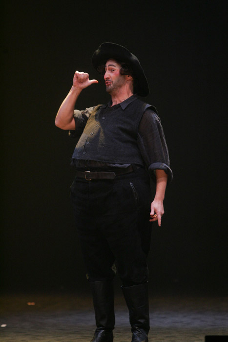 Acte I, Luiz Molz (Sancho Pana), Jules Massenet, "Don Quichotte", Ljubljana 2007