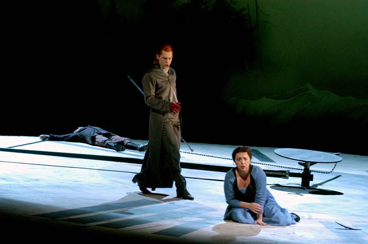 Konstantin Gorny (Wurm), Paola Roman (Luisa)