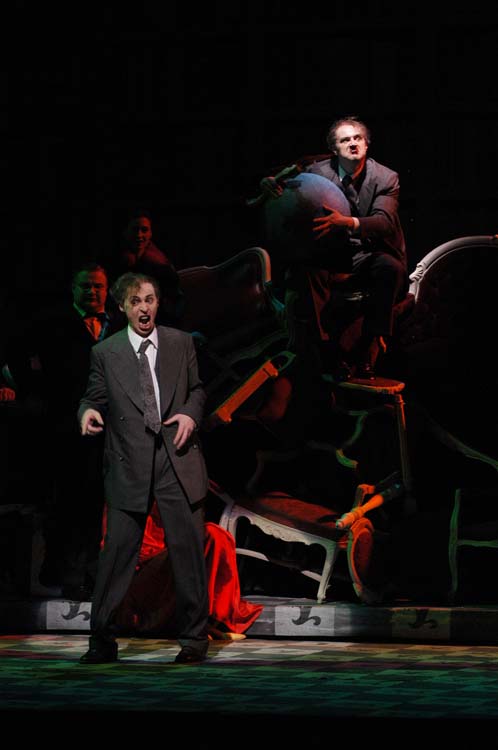 Atto II: Konstantin Gorny (Mefisto), Mauro Nicoletti (Faust)