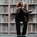 Atto I: Konstantin Gorny (Mefisto), Mauro Nicoletti (Faust)